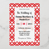 Woorden Folie Uitnodiging (Voorkant)