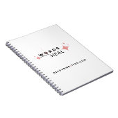 Woorden genezen notitieboek (Rechterzijde)