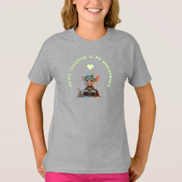 Woorden gezegde "Creatief zijn is mijn Superpower" T-shirt