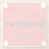 Woorden Glazen Onderzetter (Achterkant)