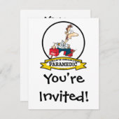 WOORDEN GROOTSTE PARAMEDIAIRE MANNEN CARTOON KAART (Voorkant / Achterkant)