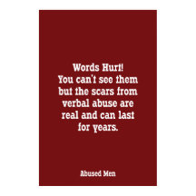 Woorden Hurt! Je kunt ze niet zien ...