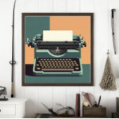 Woorden krijgen vorm canvas afdruk