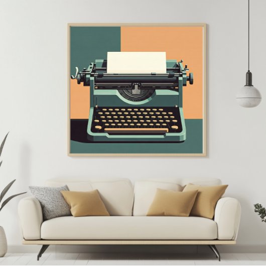 Woorden krijgen vorm canvas afdruk