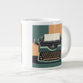 Woorden krijgen vorm grote koffiekop (Voorkant rechts)