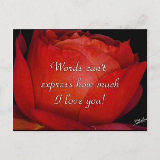 Woorden kunnen niet worden weergegeven briefkaart