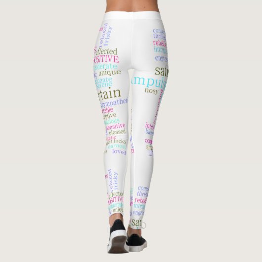 Woorden Leggings (Achterkant)