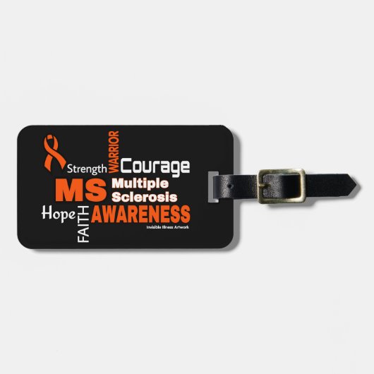 Woorden...MS Bagagelabel (Voorkant horizontaal)