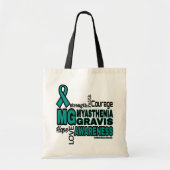 Woorden... Myasthenia Gravis Tote Bag (Voorkant)
