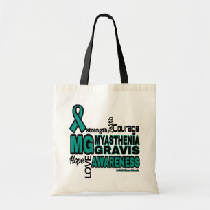 Woorden... Myasthenia Gravis Tote Bag