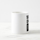 WOORDEN OKAYEST DAD COFFEE MUGS KOFFIEMOK (Center)