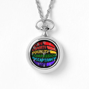 Woorden om door te leven horloge