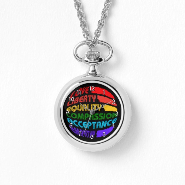 Woorden om door te leven horloge (Voorkant)