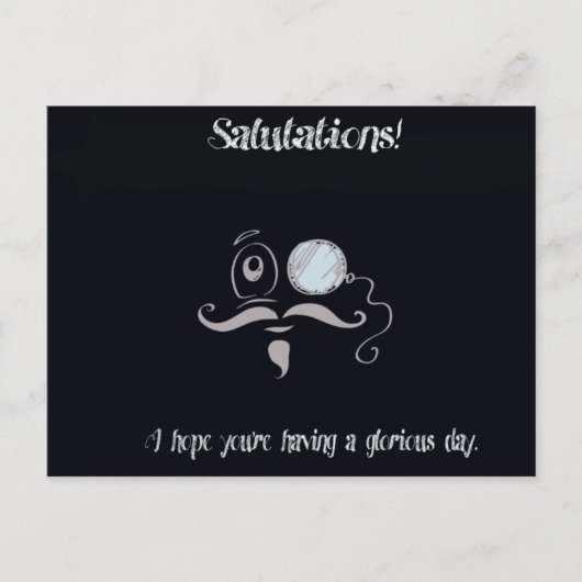 Woorden om te delen briefkaart (Voorkant)