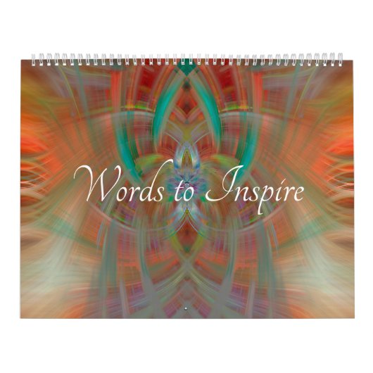 Woorden om te inspireren kalender (Hoes)