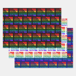 Woorden om te leven door Collectie Inpakpapier Vel