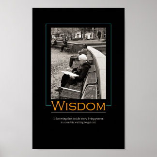 Woorden om te leven door poster