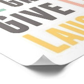 woorden om te leven door poster (Hoek)