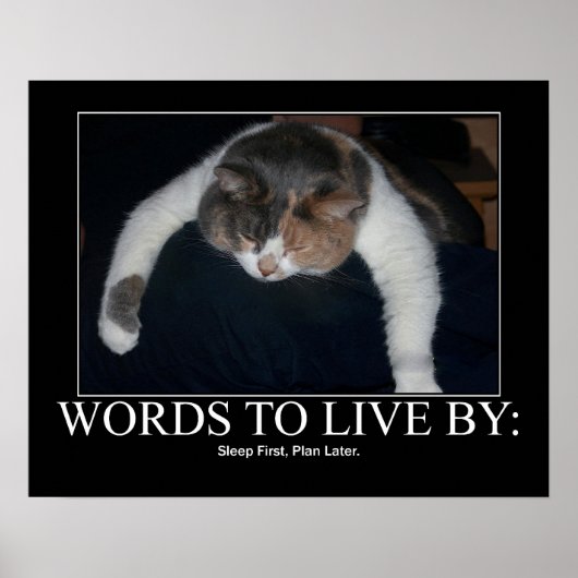 Woorden om te leven door poster (Voorkant)