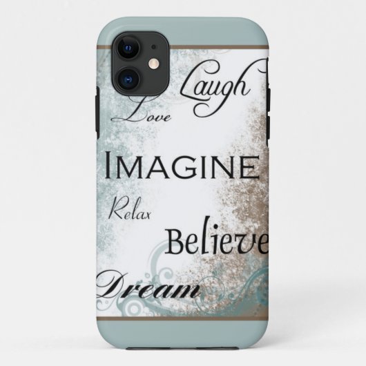 Woorden om te leven via iPhone 5 Hoesje (Achterkant)