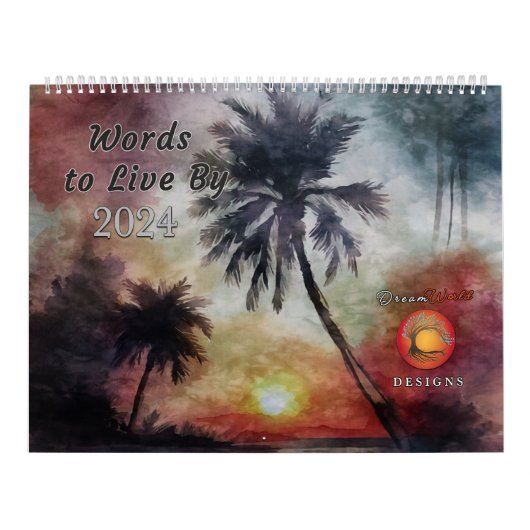 Woorden om uiterlijk te leven - 2024 kalender (Hoes)