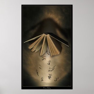 Woorden omvallen poster