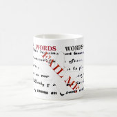 Woorden ontbreken mij koffiemok (Center)