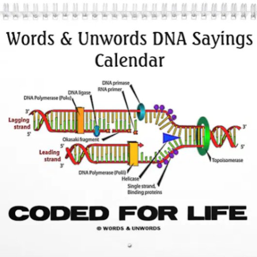 Woorden & Onwoorden DNA Gezegden 2016 Kalender