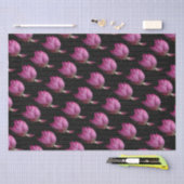 Woorden op Roze Lelies Tissuepapier (Craft)