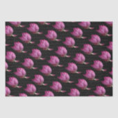 Woorden op Roze Lelies Tissuepapier (Voorkant)