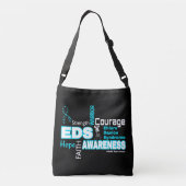 Woorden over bewustwording...EDS Crossbody Tas (Achterkant)