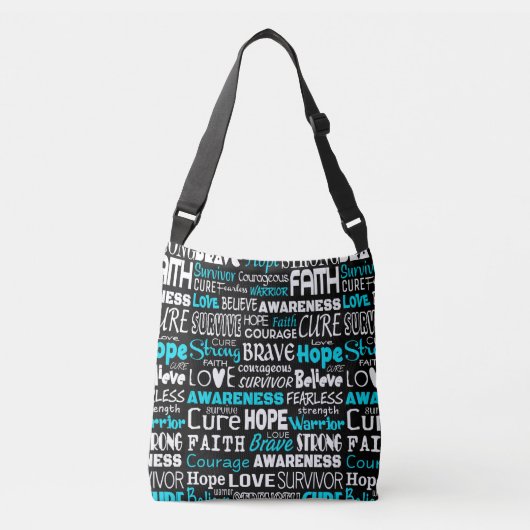 Woorden over bewustwording...EDS Crossbody Tas (Voorkant)