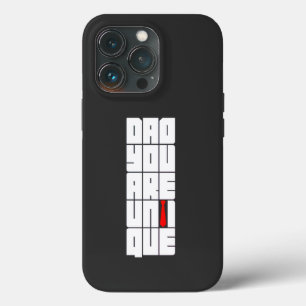 Woorden Pap Je bent uniek Case-Mate iPhone Case