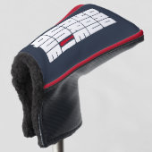 Woorden Pap Je bent uniek Golfheadcover (3/4 voorkant)