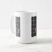 Woorden Pap Je bent uniek Koffiemok (Voorkant links)