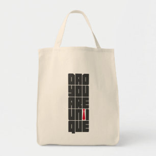 Woorden Pap Je bent uniek Tote Bag