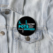 Woorden...POTS Ronde Button 7,6 Cm (In situ)