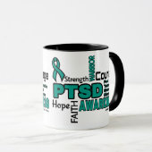 Woorden...PTSD Mok (Voorkant rechts)