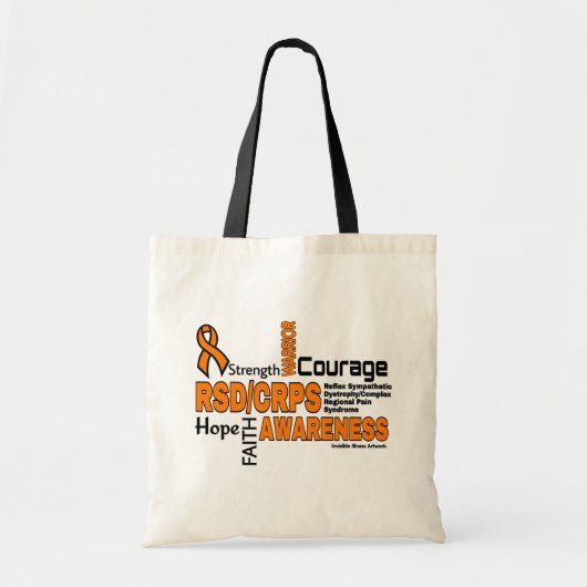 Woorden...RSD/CRPS Boodschappentas Tote Bag (Voorkant)