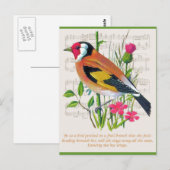 Woorden van aanmoediging briefkaart (Voorkant / Achterkant)