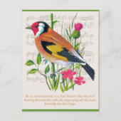 Woorden van aanmoediging briefkaart (Voorkant)