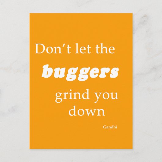 Woorden van aanmoediging in slechte tijden - Brexi Briefkaart (Voorkant)