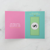 Woorden van aanmoediging krijgen snel Blauwgroen m Kaart (Binnen)