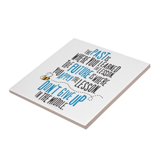 Woorden van aanmoediging tegeltje (Zijkant)