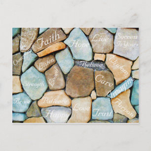 Woorden van aanmoediging, woorden van hoop_ briefkaart