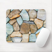 Woorden van aanmoediging, woorden van hoop_ muismat (Met muis)