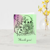 Woorden van Bedankt voor medisch personeel Kaart (Gele Bloem)