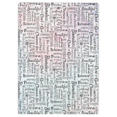 Woorden van bevestiging Woordkunst Klembord (Achterkant)