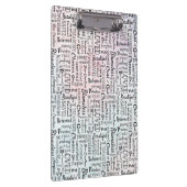 Woorden van bevestiging Woordkunst Klembord (Rechts)