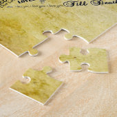 Woorden van de Aangepaste Fotopuzzel van de Liefde Legpuzzel (Zijkant)